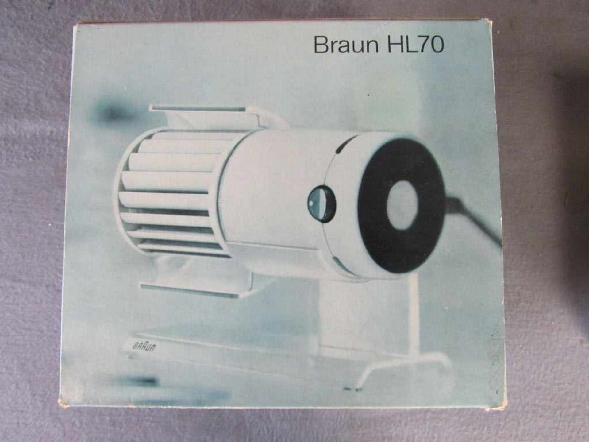 Space Age Tischventilator 70er Jahre Braun HL70 in OK- - -20.00 % buyer's premium on the hammer