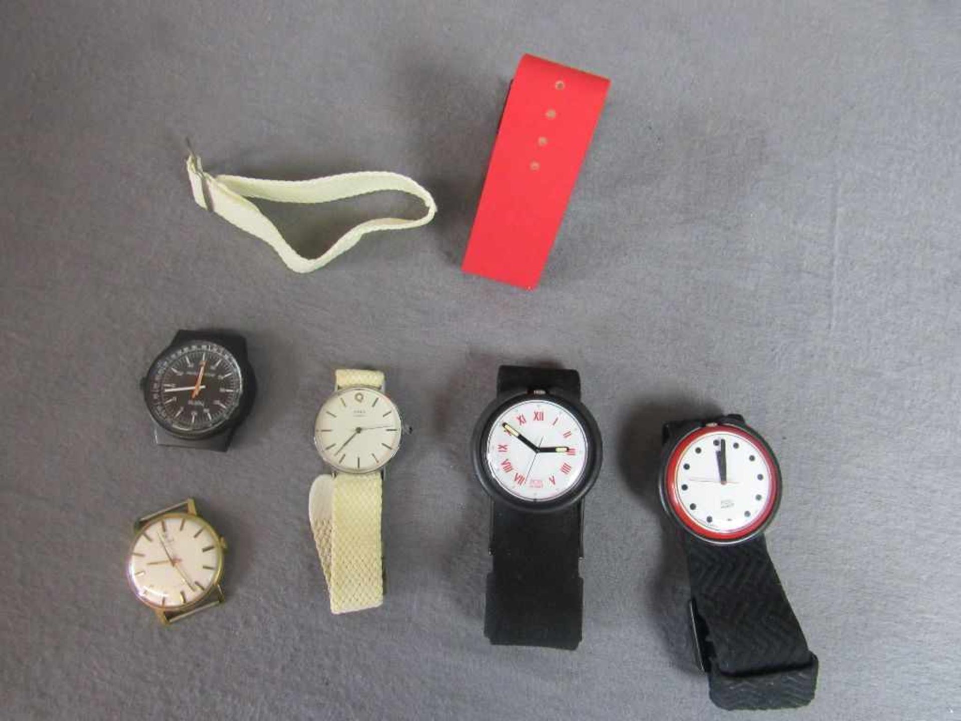 Konvolut Armbanduhren Swatch Timex und anderes- - -20.00 % buyer's premium on the hammer price19.