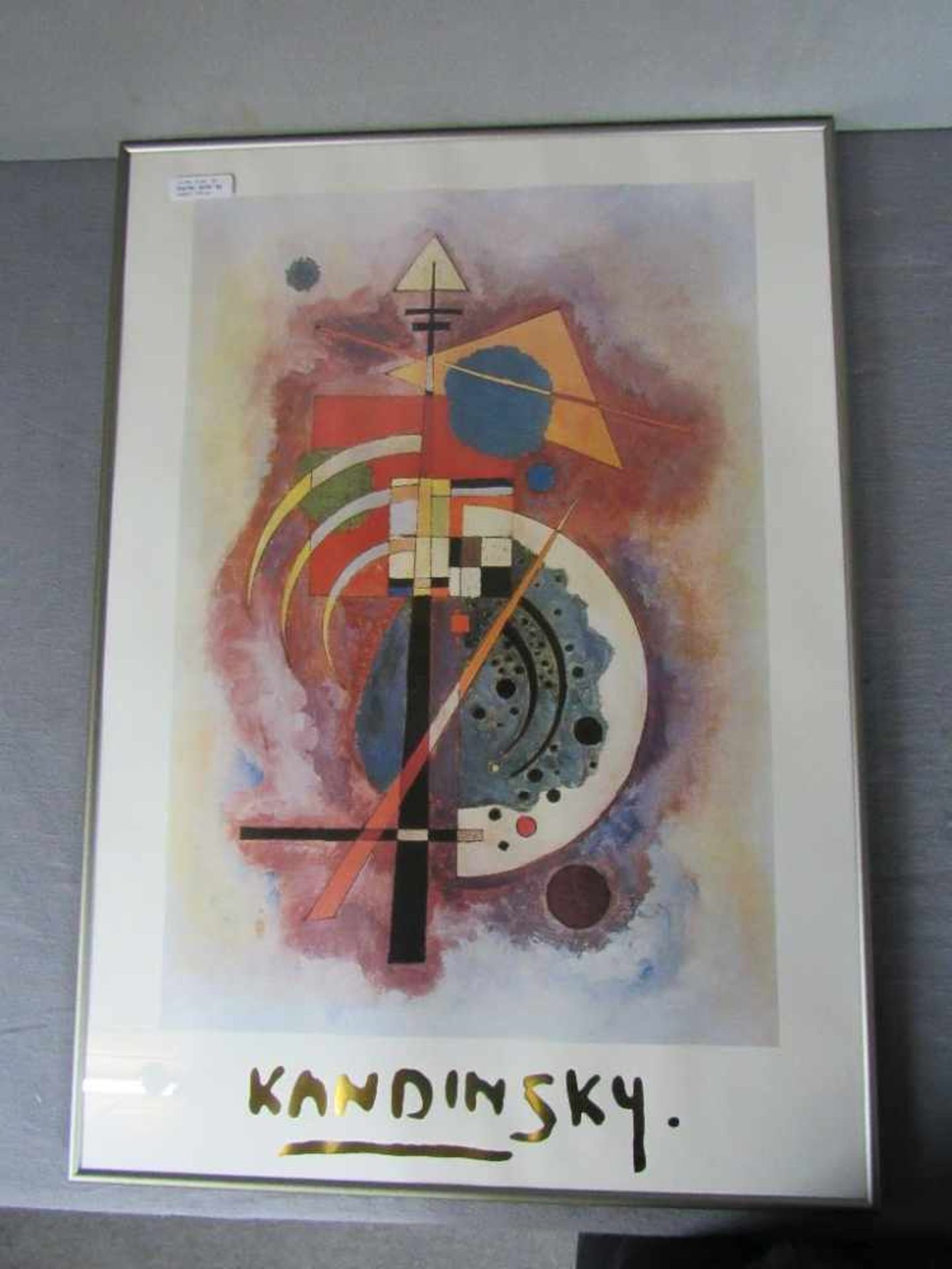 Kunstdruck Kandinsky 80x57cm- - -20.00 % buyer's premium on the hammer price19.00 % VAT on buyer's