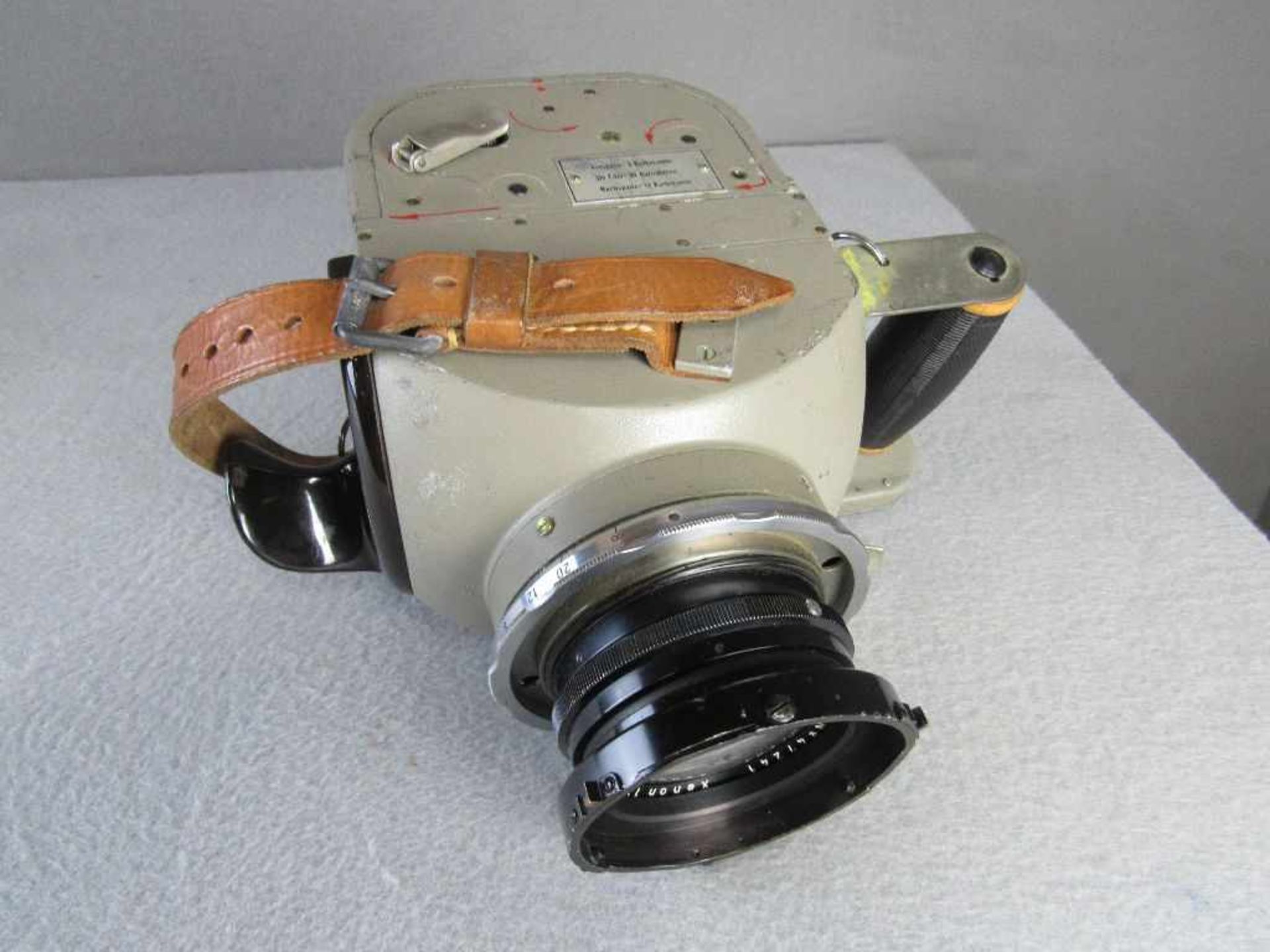 Fotokamera 2.WK Luftwaffe Hersteller Handkammer HK 12/7x9 Werknummer 19 Modellnummer GXN - Bild 6 aus 9