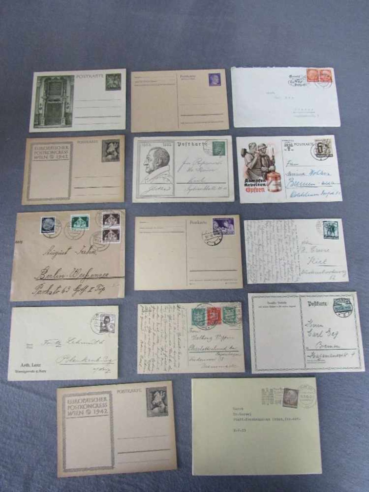 Schachtel mit ca. 240 Briefen III. Reich aus Haushaltsauflösung- - -20.00 % buyer's premium on the - Bild 2 aus 2