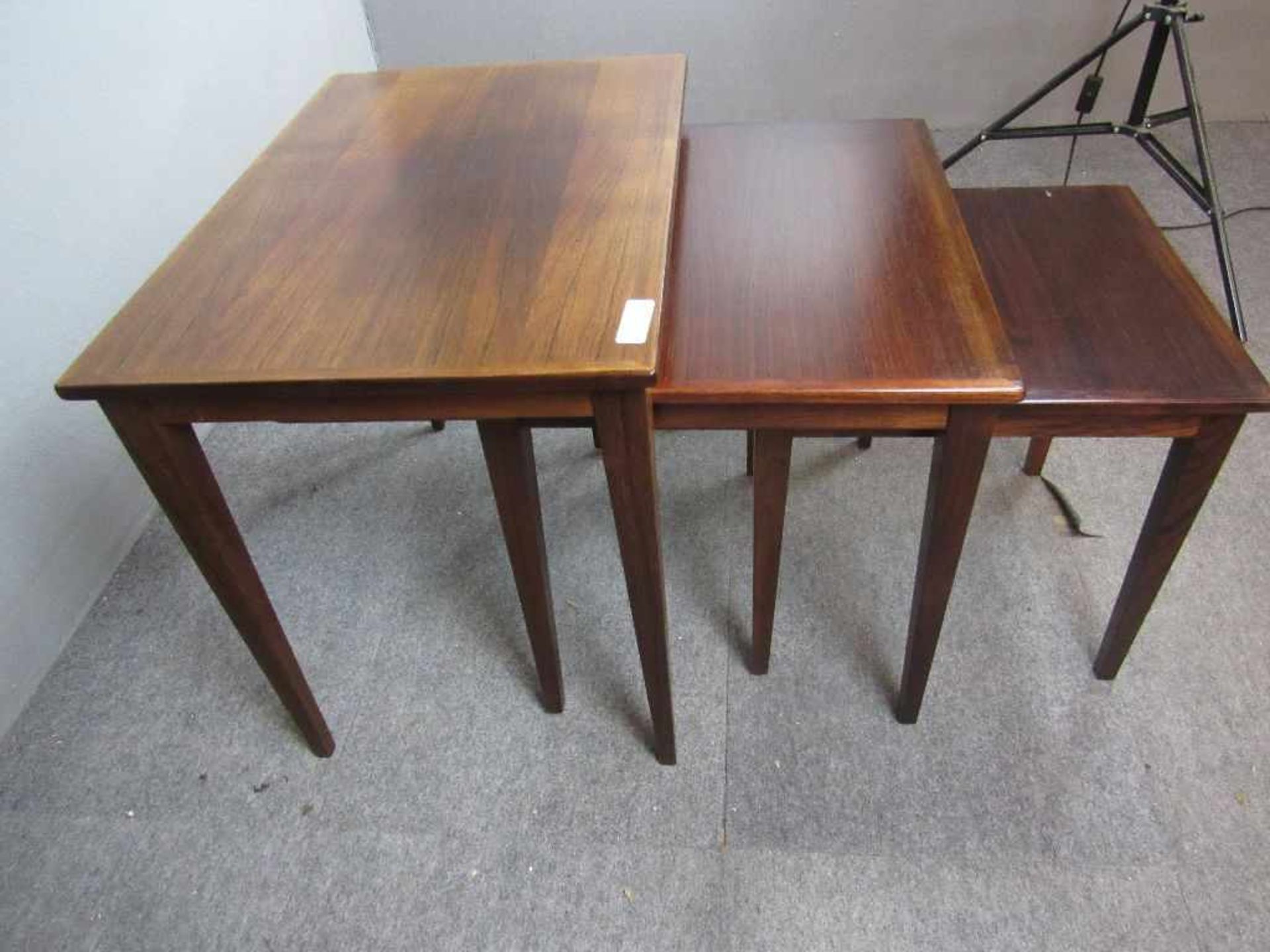 Dreiersatz Nissing Table Teak gestempelt Made in Denmark großer Maße:58x40x53cm- - -20.00 % buyer' - Image 6 of 6