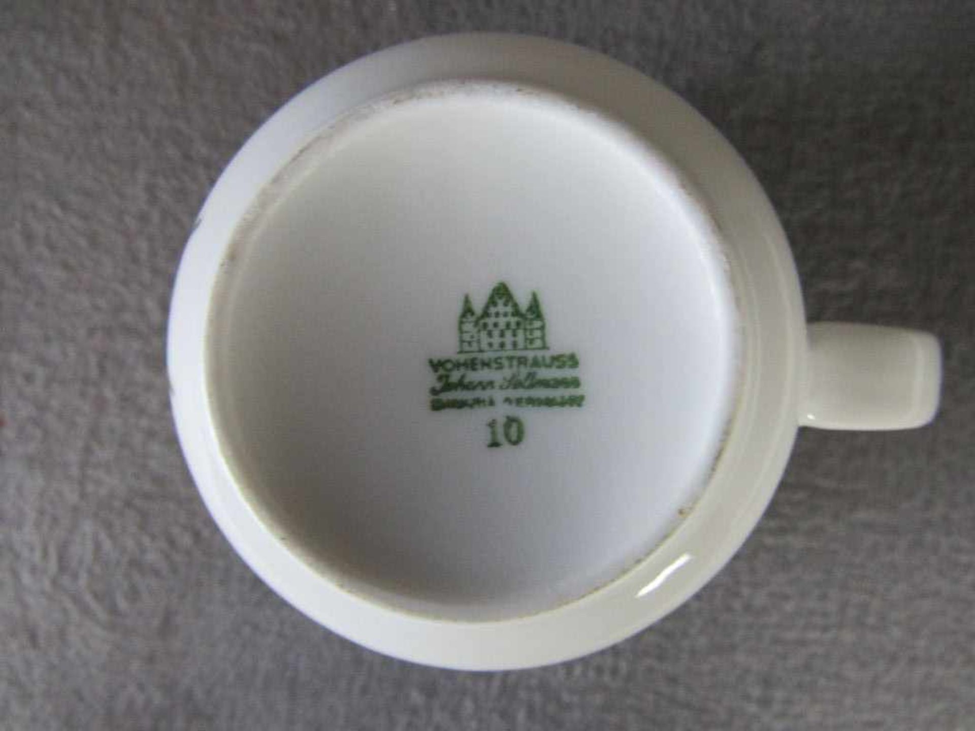 1.WK Tasse Patriotisch 9,5cm hoch- - -20.00 % buyer's premium on the hammer price19.00 % VAT on - Image 4 of 4