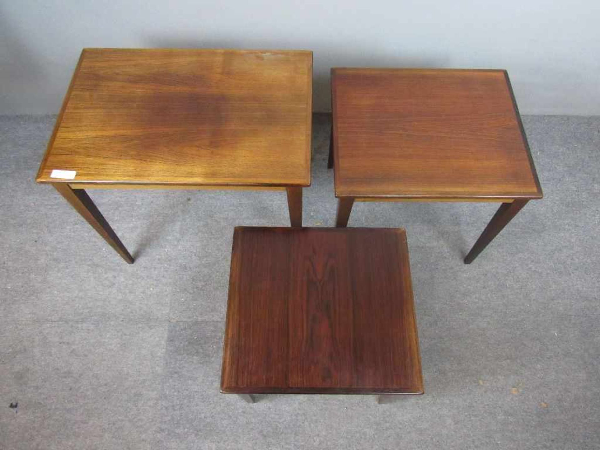 Dreiersatz Nissing Table Teak gestempelt Made in Denmark großer Maße:58x40x53cm- - -20.00 % buyer' - Image 2 of 6