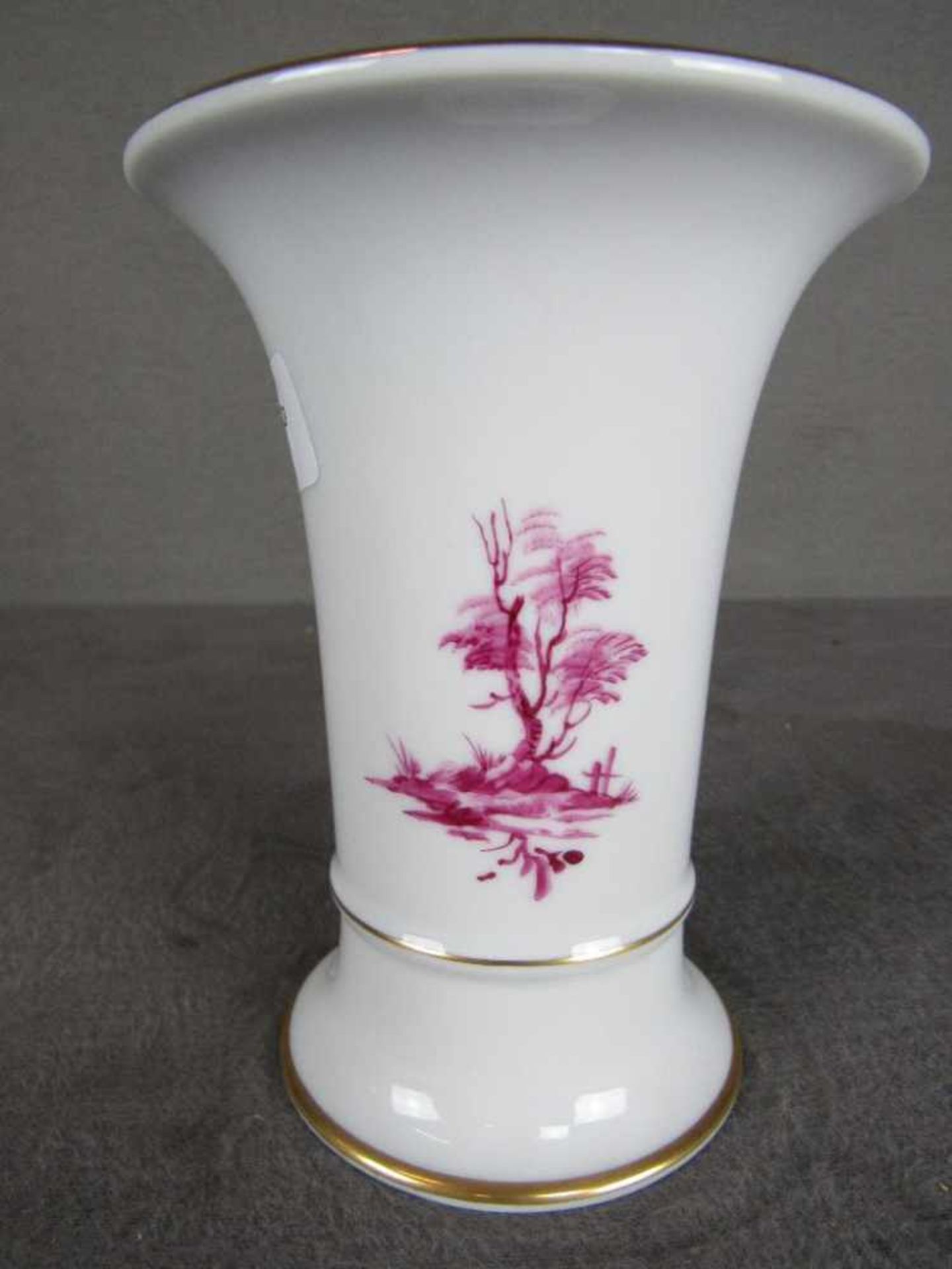 Blumenvase Hersteller Höchst Höhe:15cm- - -20.00 % buyer's premium on the hammer price19.00 % VAT on - Bild 2 aus 4