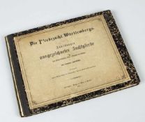 Voltz, L. und Volckers, EDie Pferdezucht Württembergs. Mit 15 Lithographien. Stgt., Ebner & Seubert,