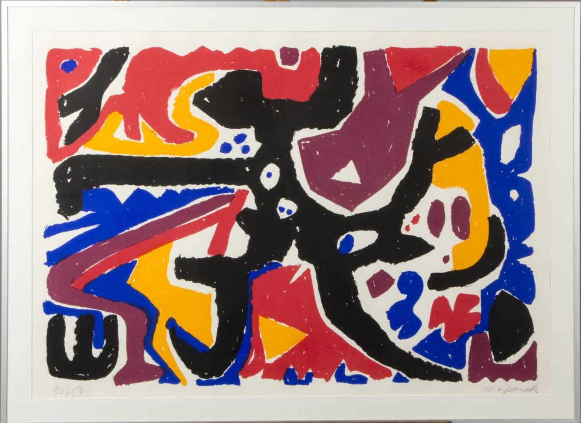 Penck, A.R. 1939 Dresden - Zürich 2017The strong point aus der Mappe Expedition to Holyland.