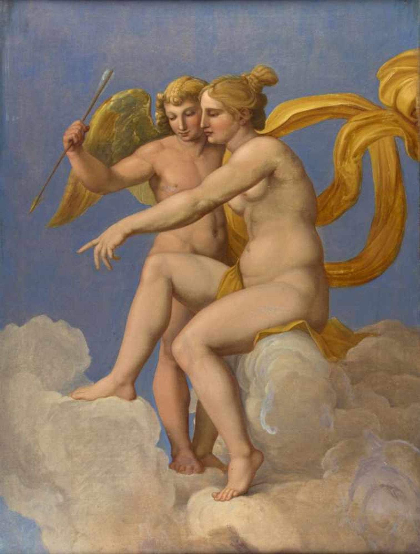 Deutsch, um 1900Amor und Psyche. Amor und Merkur nach den Fresken von Raffael in der Villa - Bild 2 aus 5