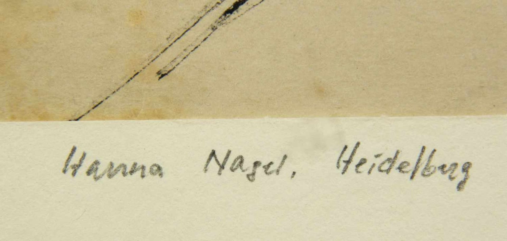 Nagel, Hanna. Geiss, G. Reiser, CarlJunger Mann mit Lektüre. Landschaft mit See. Blumenstrauß. 3 - Bild 3 aus 8