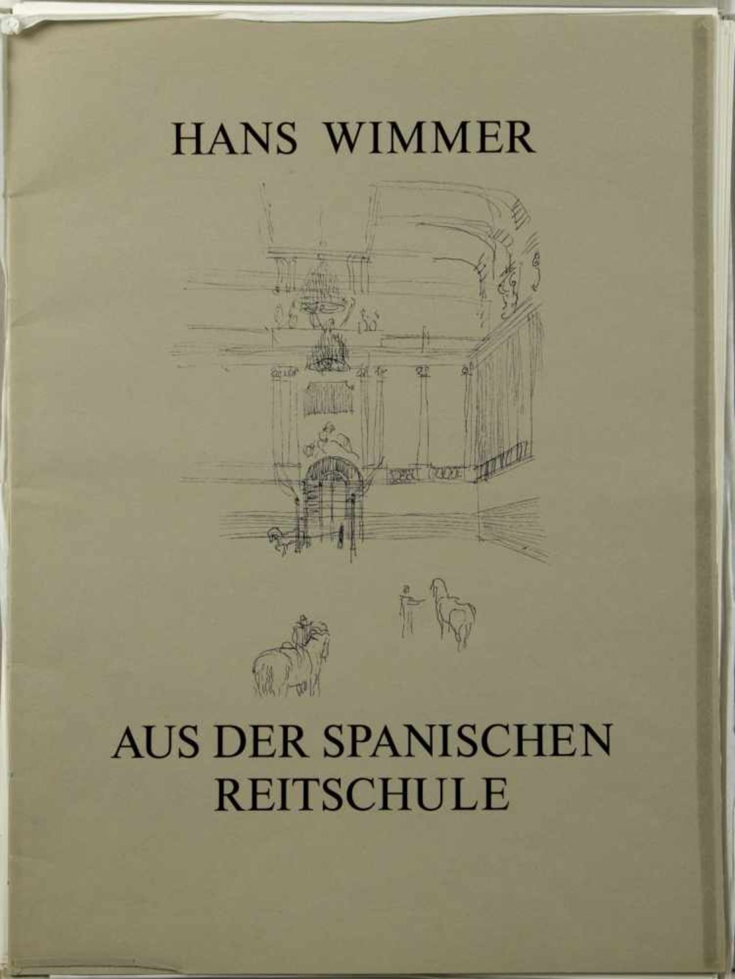 Wimmer, Hans. Holzer, Adi. Wittman, Peter-Klaus u.a.Aus der spanischen Reitschule. Hommage à - Bild 2 aus 3
