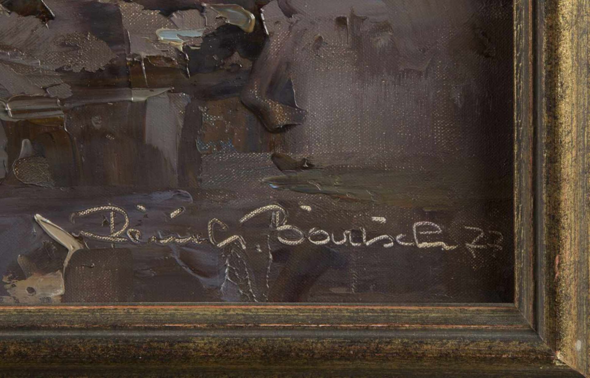 Bouchier, RaoulBerlin, unter den Linden. Öl/Lwd. Sign. 70,5 x 80,5 cm. Gerahmt. - Image 2 of 3