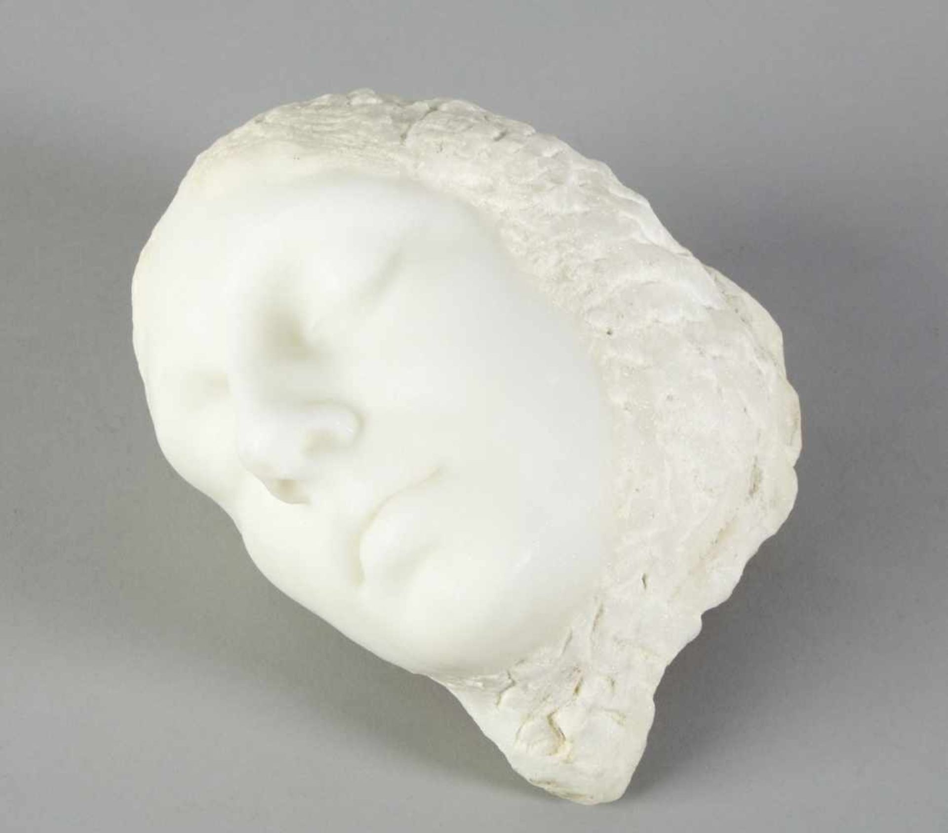 Unbekannt, 20. Jh.Hieme et Aestate. Alabaster. Bet. und dat. 1915. H. 21 cm.