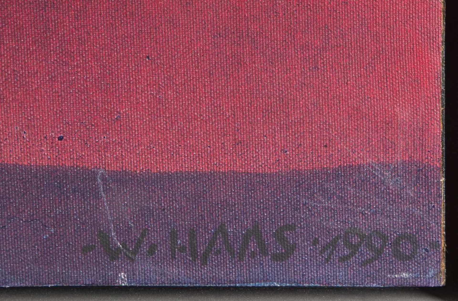 Haas, Willibrord. 1936 Schramberg - BerlinKompositionen in Rot und Grün. Acryl/Lwd., auf Holz - Bild 3 aus 7