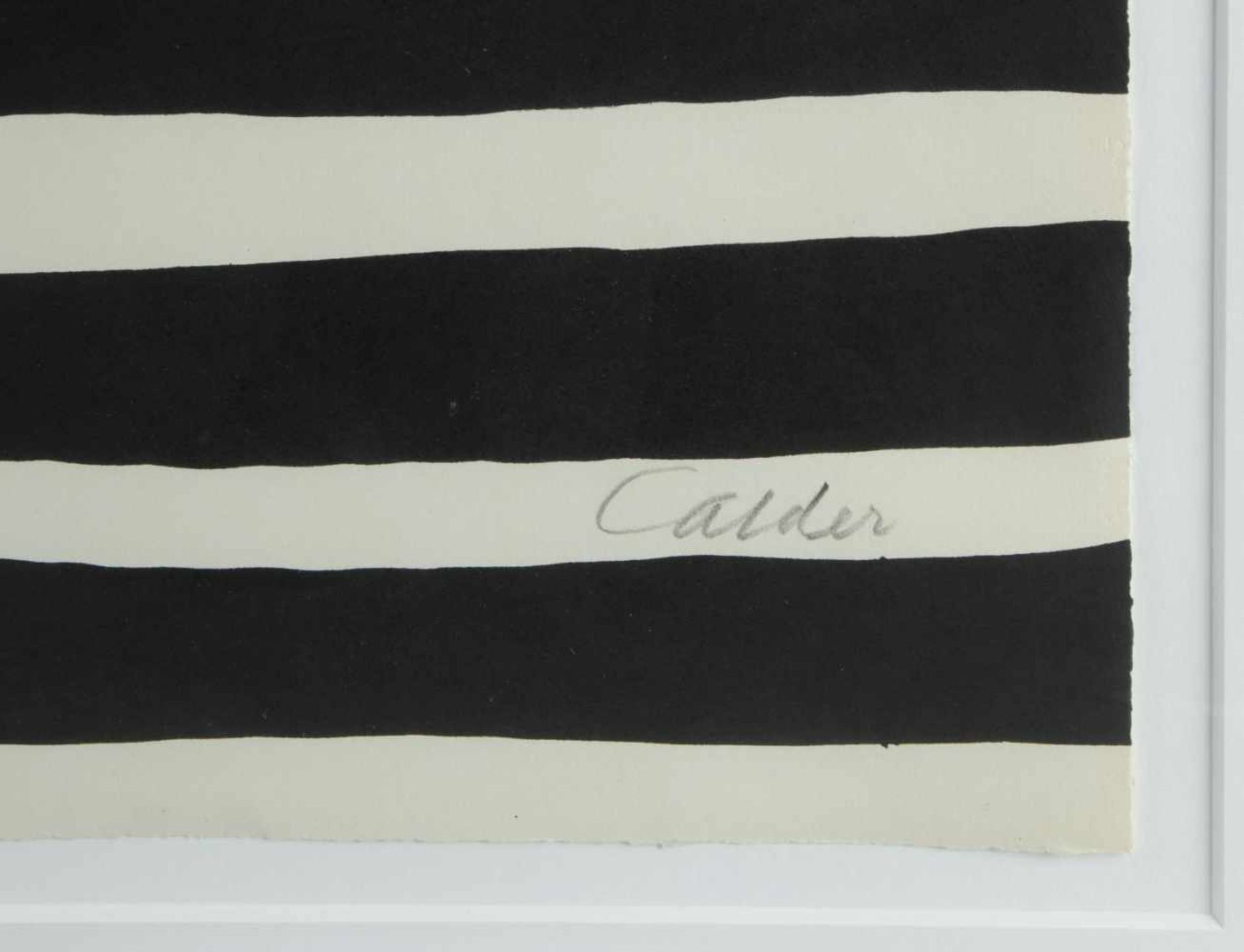 Calder, Alexander. 1898 Philadelphia - New York 1976Hélices. Farblithographie. Sign. und num. Ex. - Bild 2 aus 2