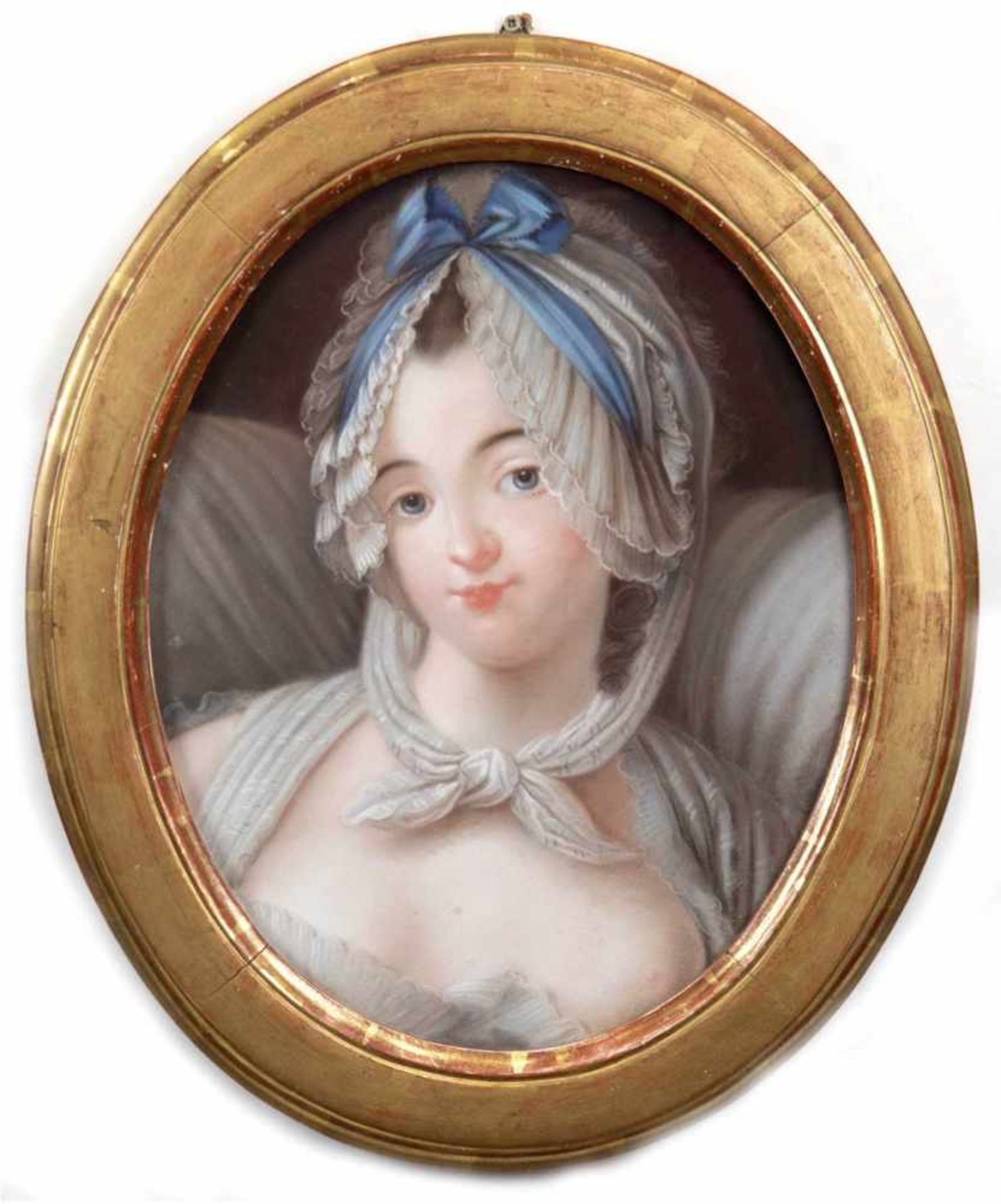 Berstett, Philipp Jacob Reinhard von (1744 Straßburg- 1814) "Porträt einer jungen Dame