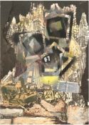 Verlon, André eigentl. Willy Verkauf (1917 Zürich- 1994 Wien) "Abstrakte Komposition",Collage/