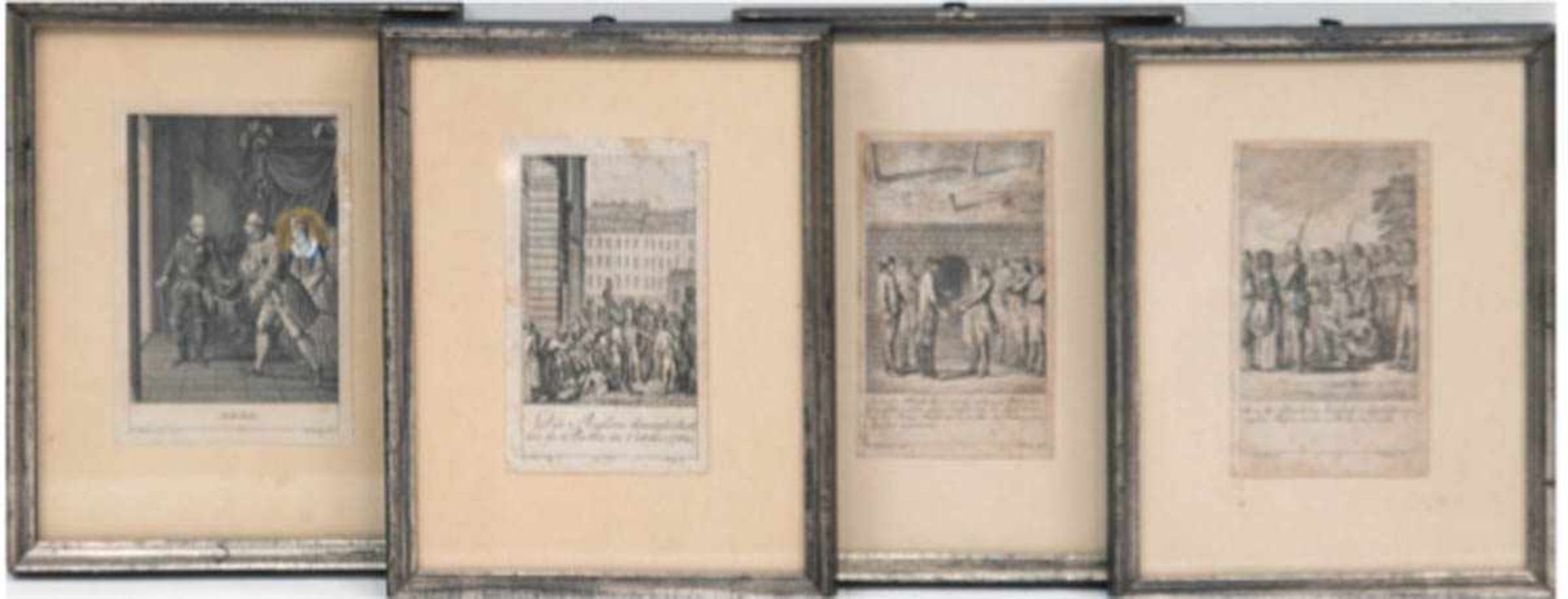 Chodowiecki, Daniel Nikolaus (1726 Danzig-1800 Berlin) "Die Rufsen brandschatzen inBerlin", "