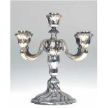 Kerzenleuchter im Barockstil, 835er Silber, 5-flg., ca. 733g, H. 30 cm- - -23.80 % buyer's premium