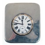 Eisenbahneruhr, England um 1890, im Standetui, Front Sterlingsilber, Birmingham, Uhr