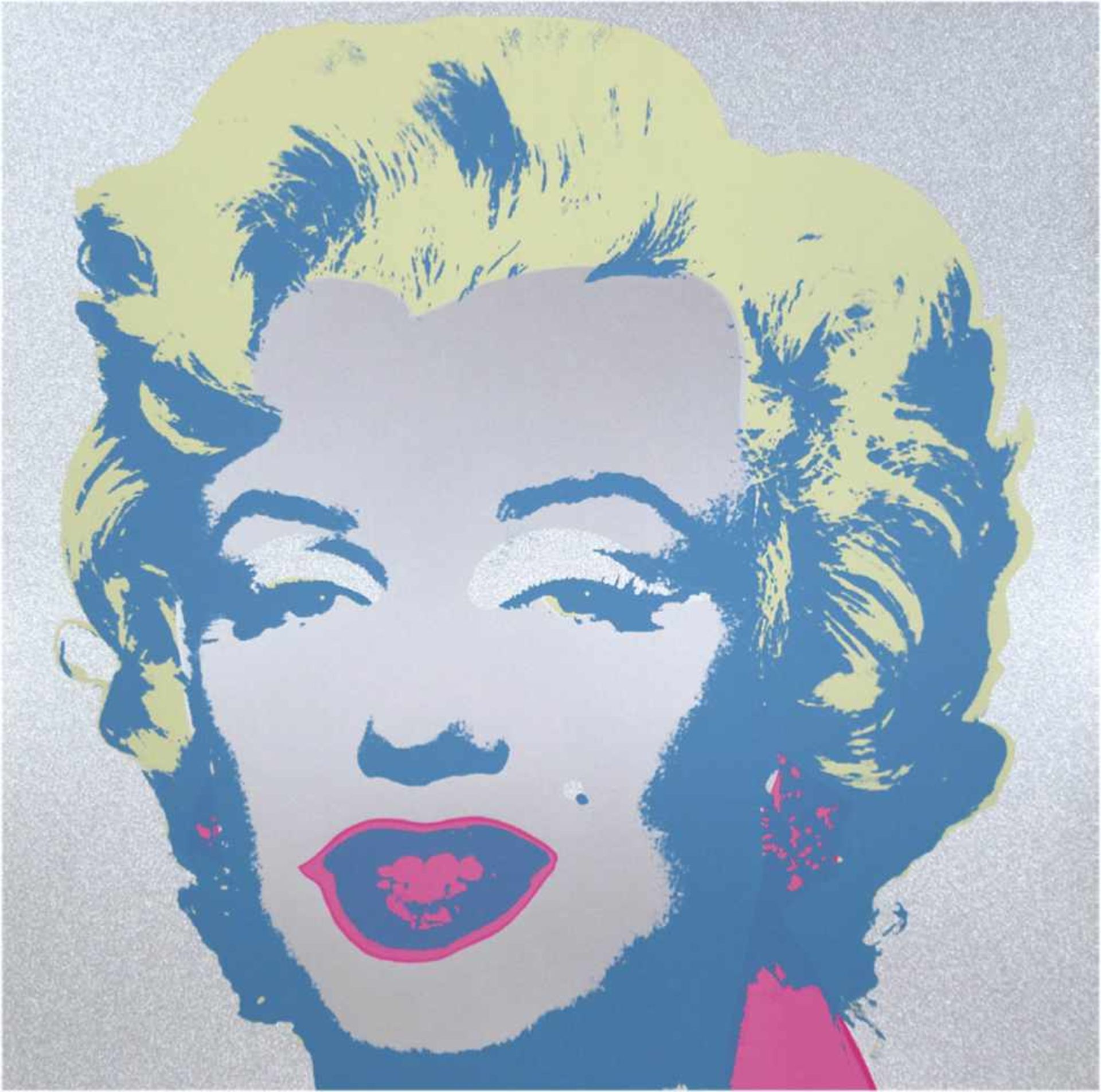 Warhol, Andy (1928 Pittsburgh-1987 New York) "Marilyn Monroe", Farbserigraphie aufleichtem Karton,
