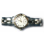 Herren-Armbanduhr "Raymond Weil- Parsifal", Stahl/Gold, Quarz, Datumsanzeige, Serien-Nr.14P31-