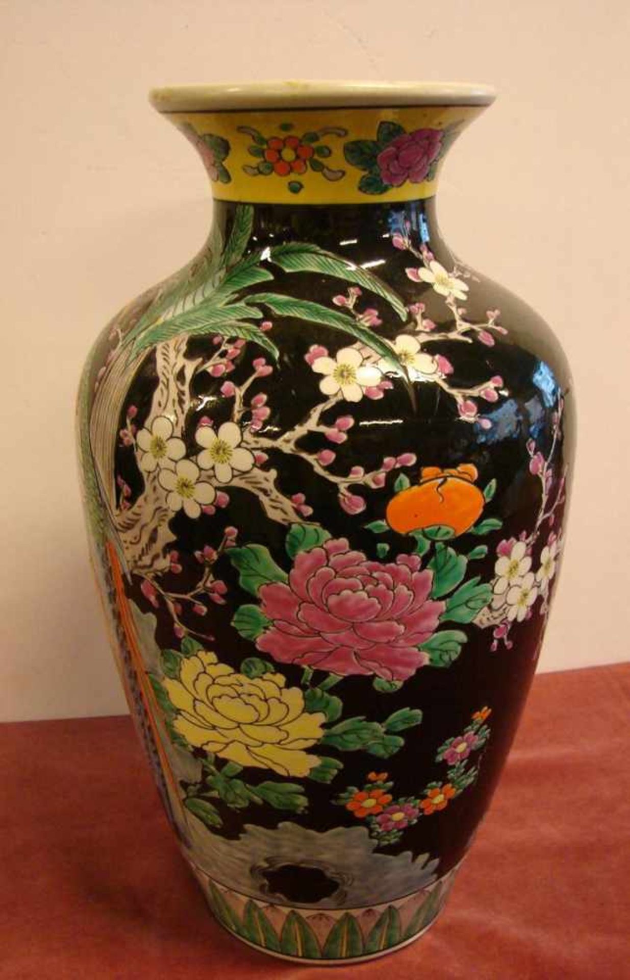 Vase, China, neuzeitlich, H. ca. 38 cm