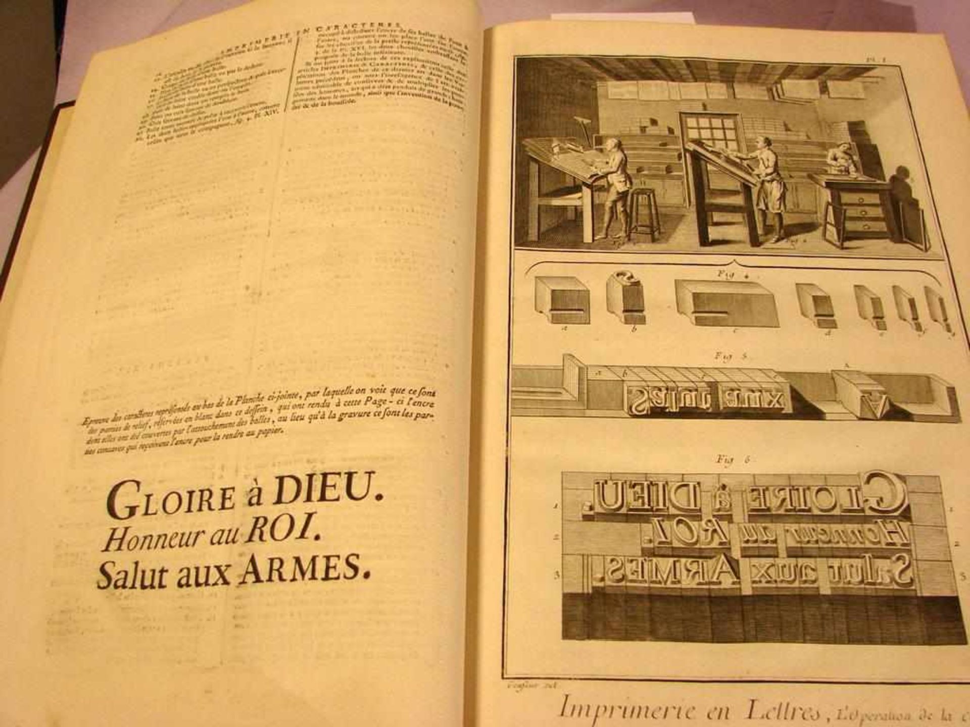 Buch, Recueil de Planches sur les Sciences et les Arts, Paris 1769, im Ledereinband - Bild 4 aus 4