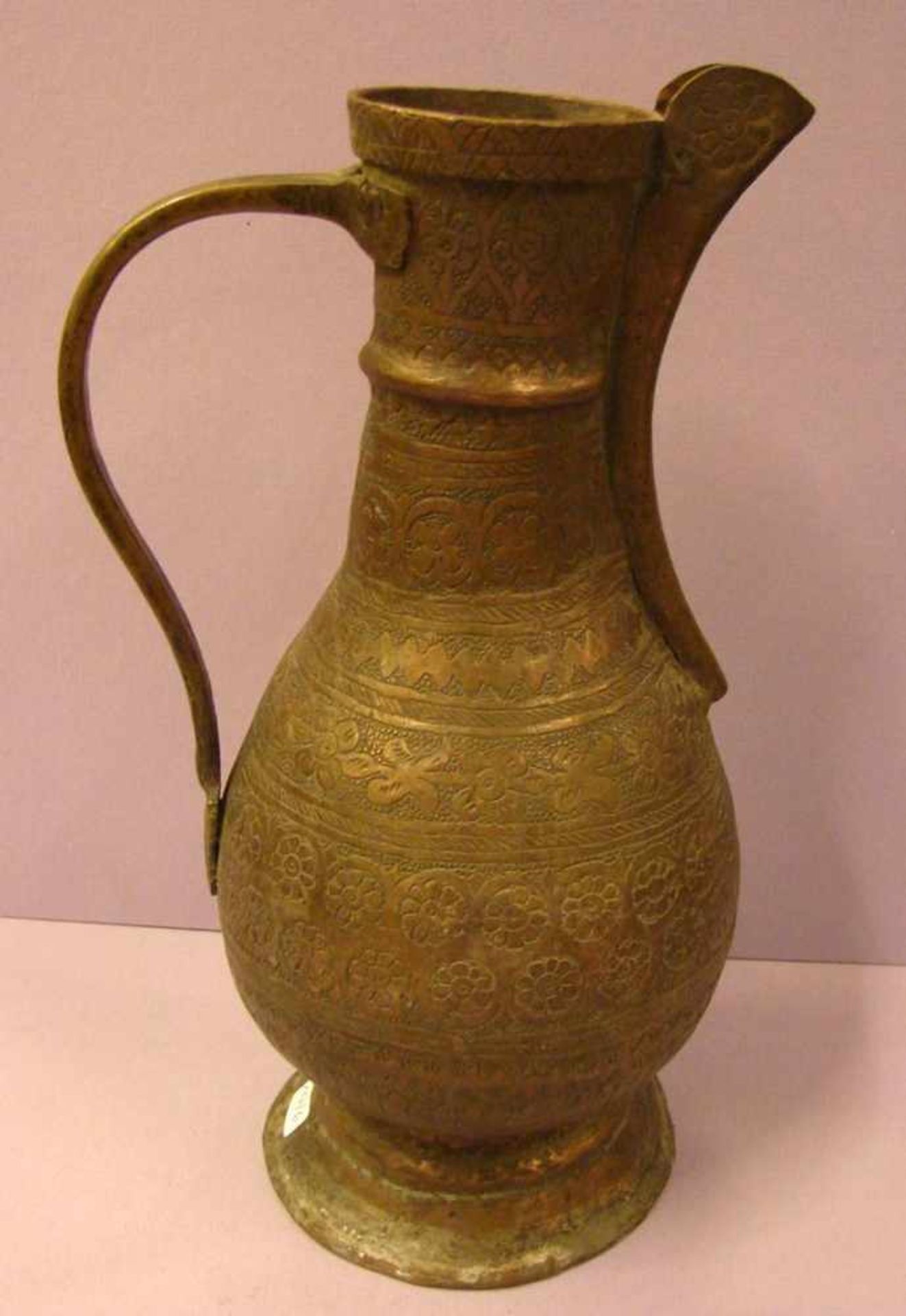 Krug, Persien, Kupfer, Höhe ca. 29 cm