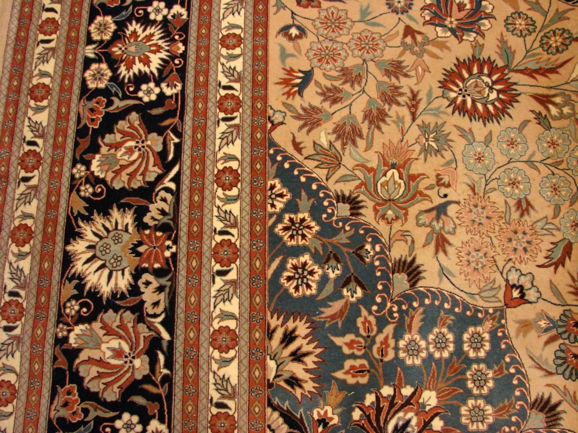 Teppich, Chinesischer Keshan, ca. 377 x 268 cm- - -22.00 % buyer's premium on the hammer price19. - Bild 3 aus 4