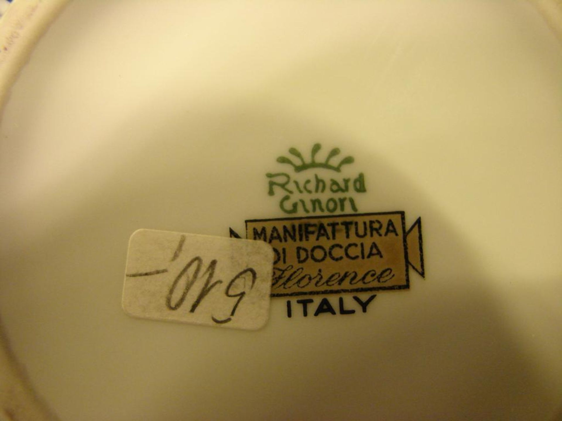 Konvolut Mokka-, Espressotassen, Kuchenservice, R. GINORI, Italia, Florenz, 27 Teile,2 - Bild 2 aus 2