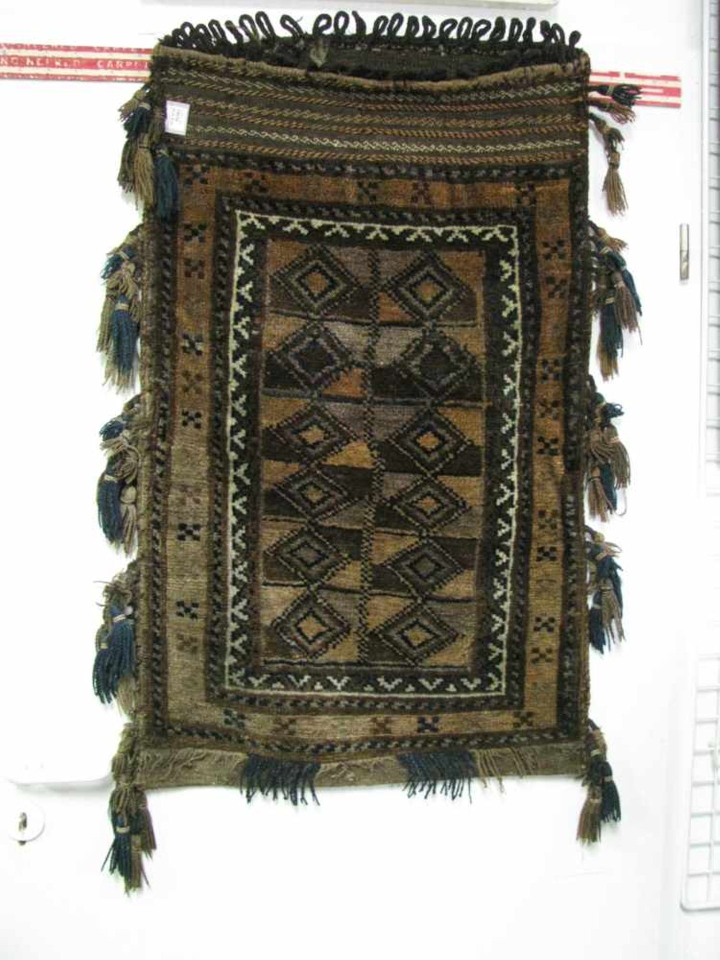 Beloutsch-Tasche, Persien, antik, ca. 98 x 59 cm.