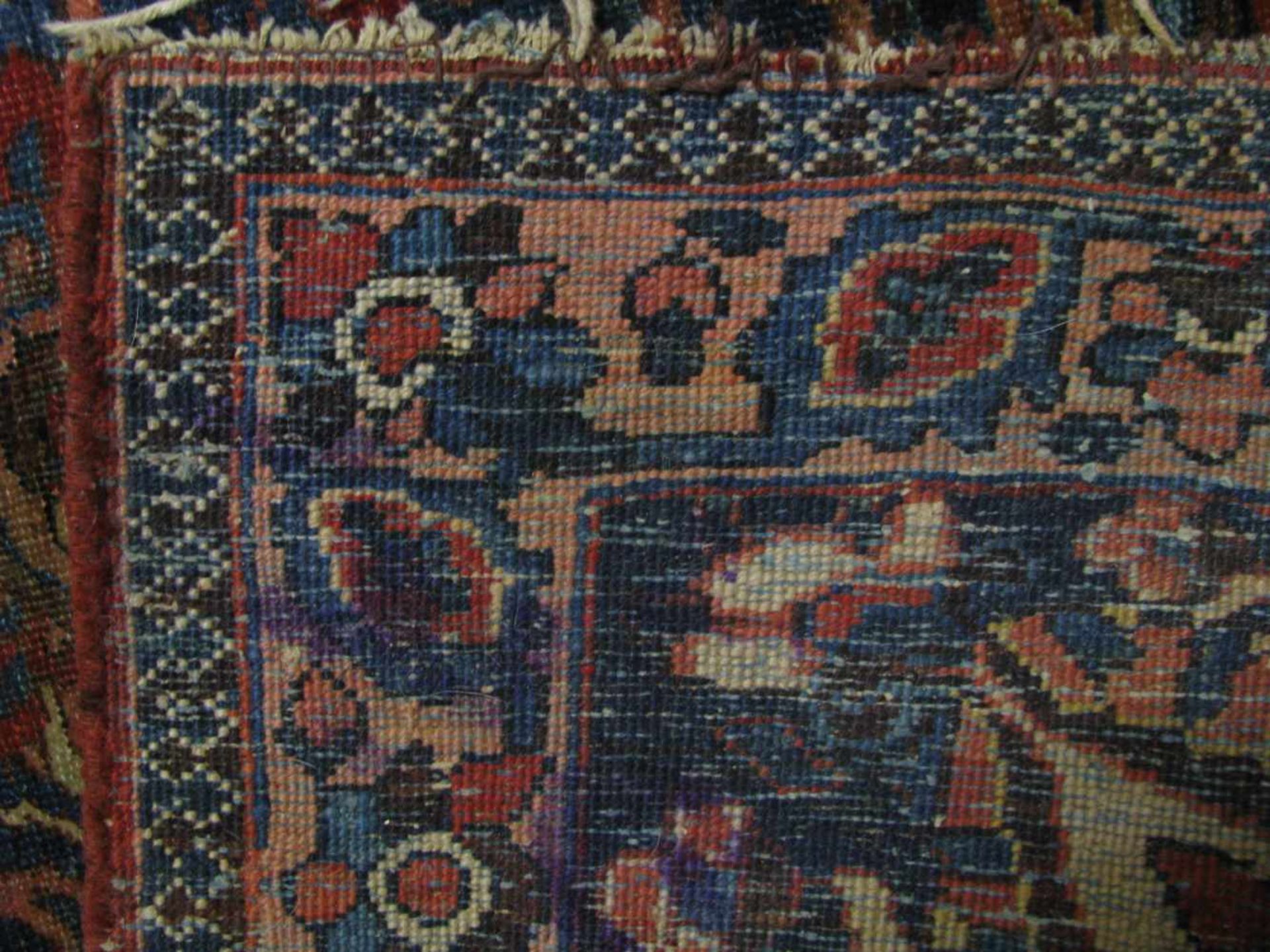 Bachtiar, Persien, antik, Laufstellen, ca. 215 x 312 cm. - Bild 4 aus 4