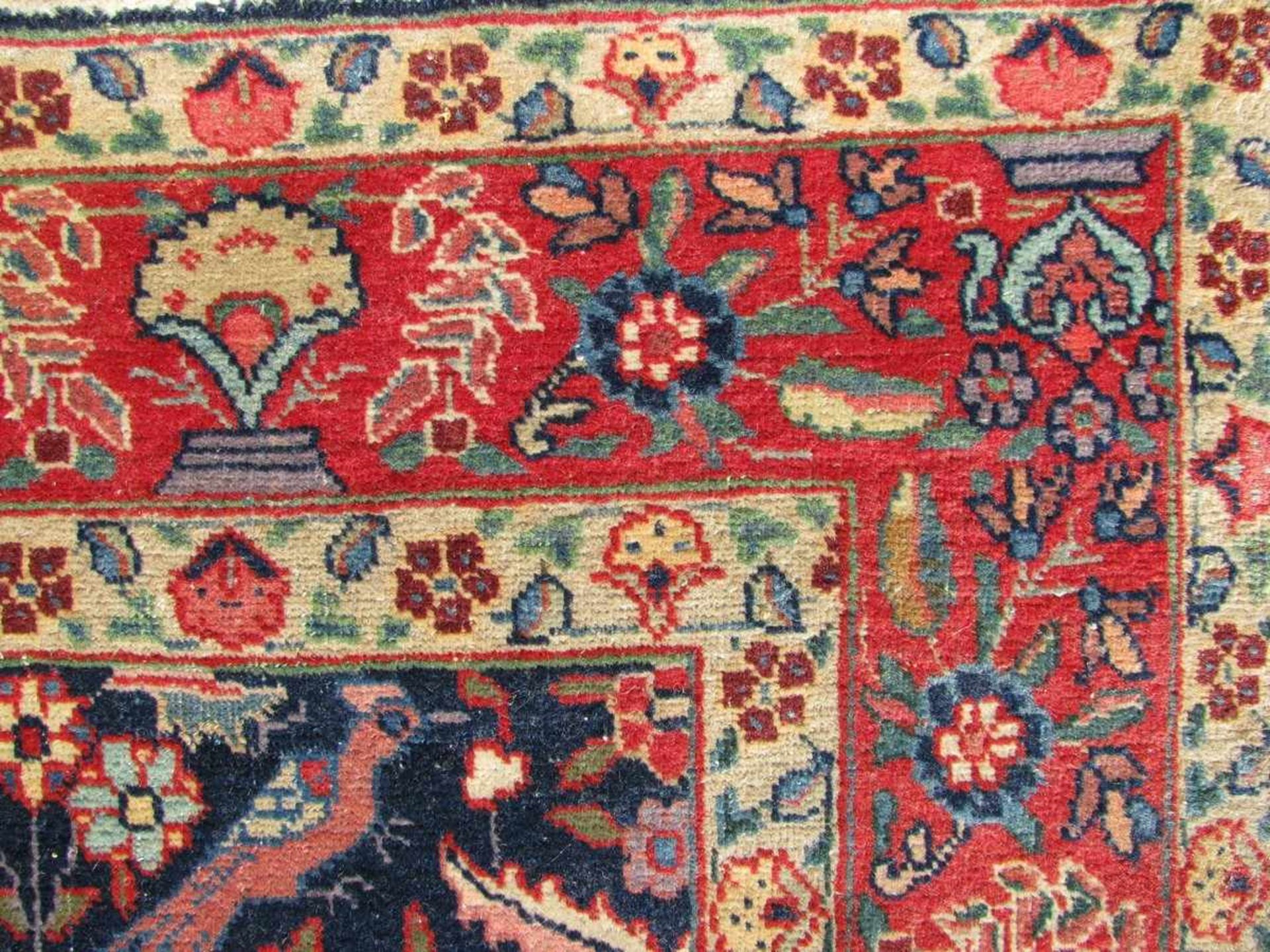 Tabriz, Persien, antik, ca. 195 x 140 cm. - Image 3 of 4