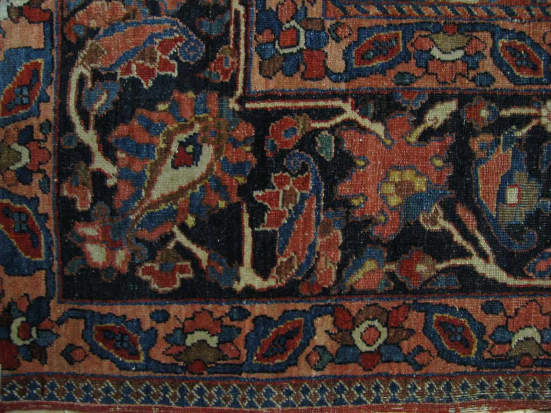 Bachtiar, Persien, antik, Laufstellen, ca. 215 x 312 cm. - Bild 2 aus 4