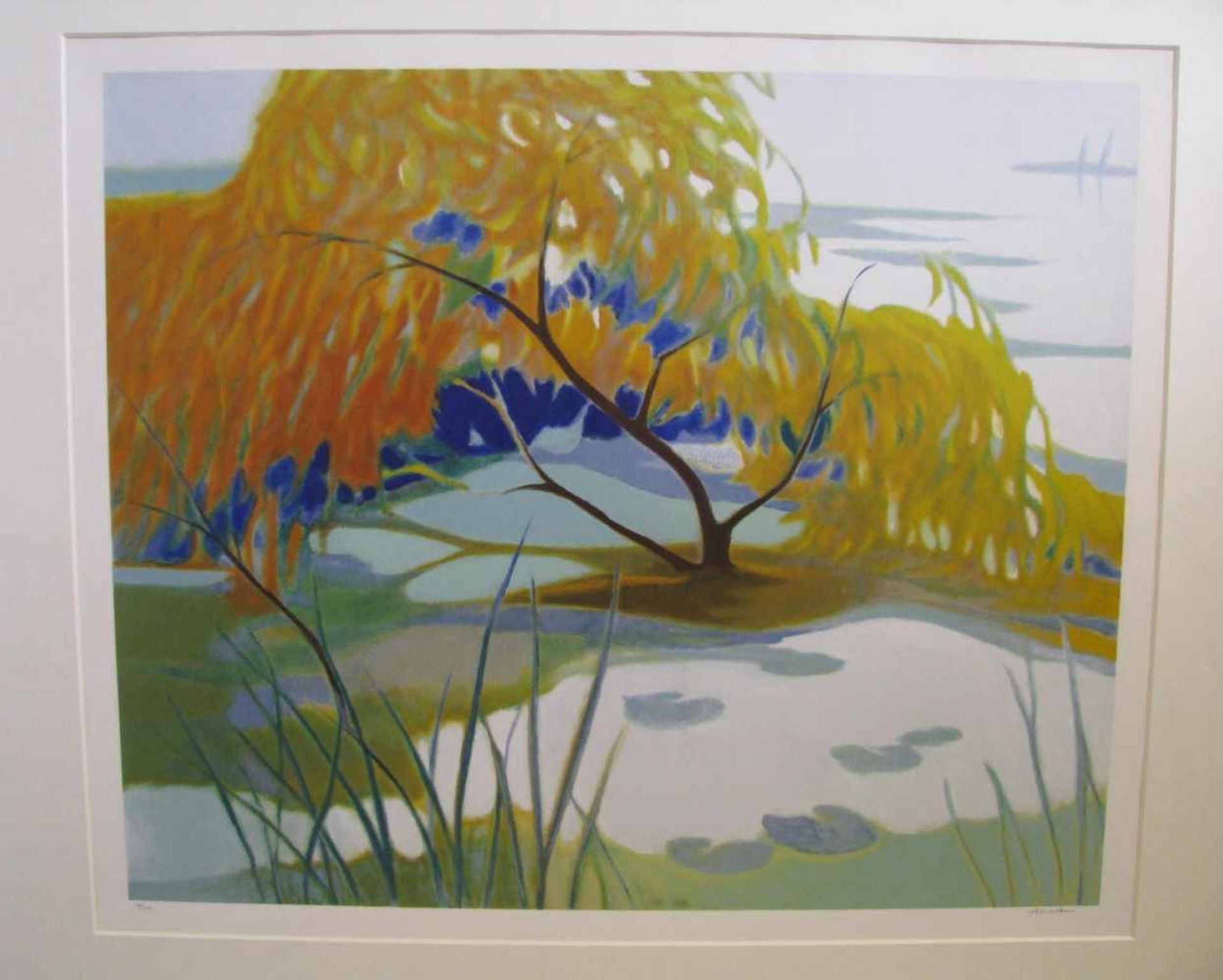 Asoma, Tadashi, 1923 - 2017, Japan - Garrison/USA, Japanischer Künstler, 'Lake Tiorati',