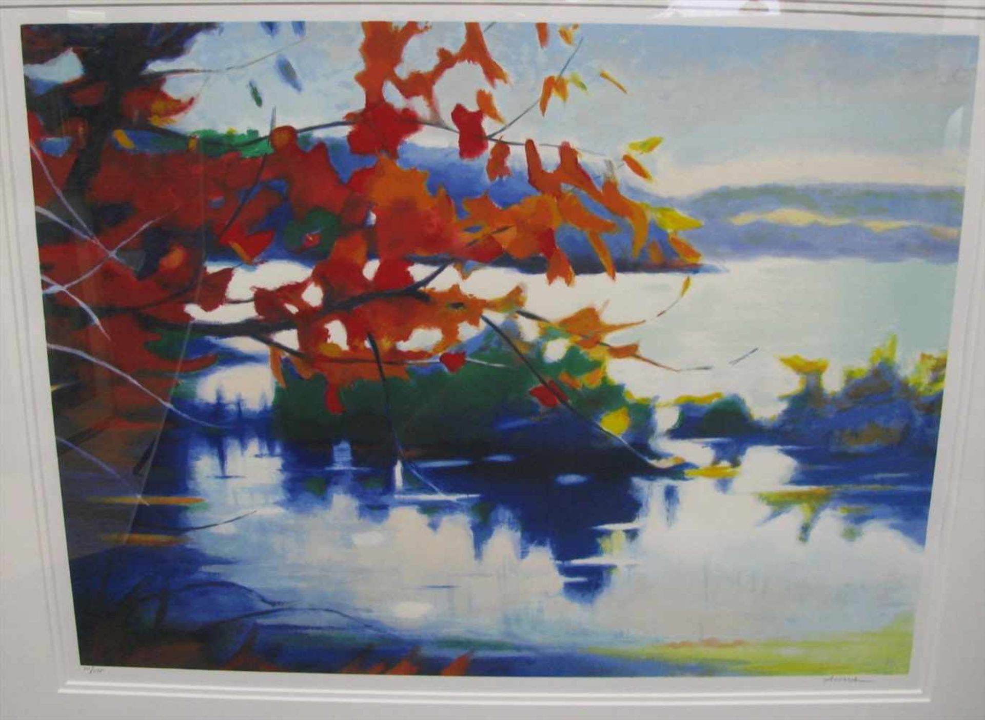 Asoma, Tadashi, 1923 - 2017, Japan - Garrison/USA, Japanischer Künstler,"Trace of Autumn", 1996,