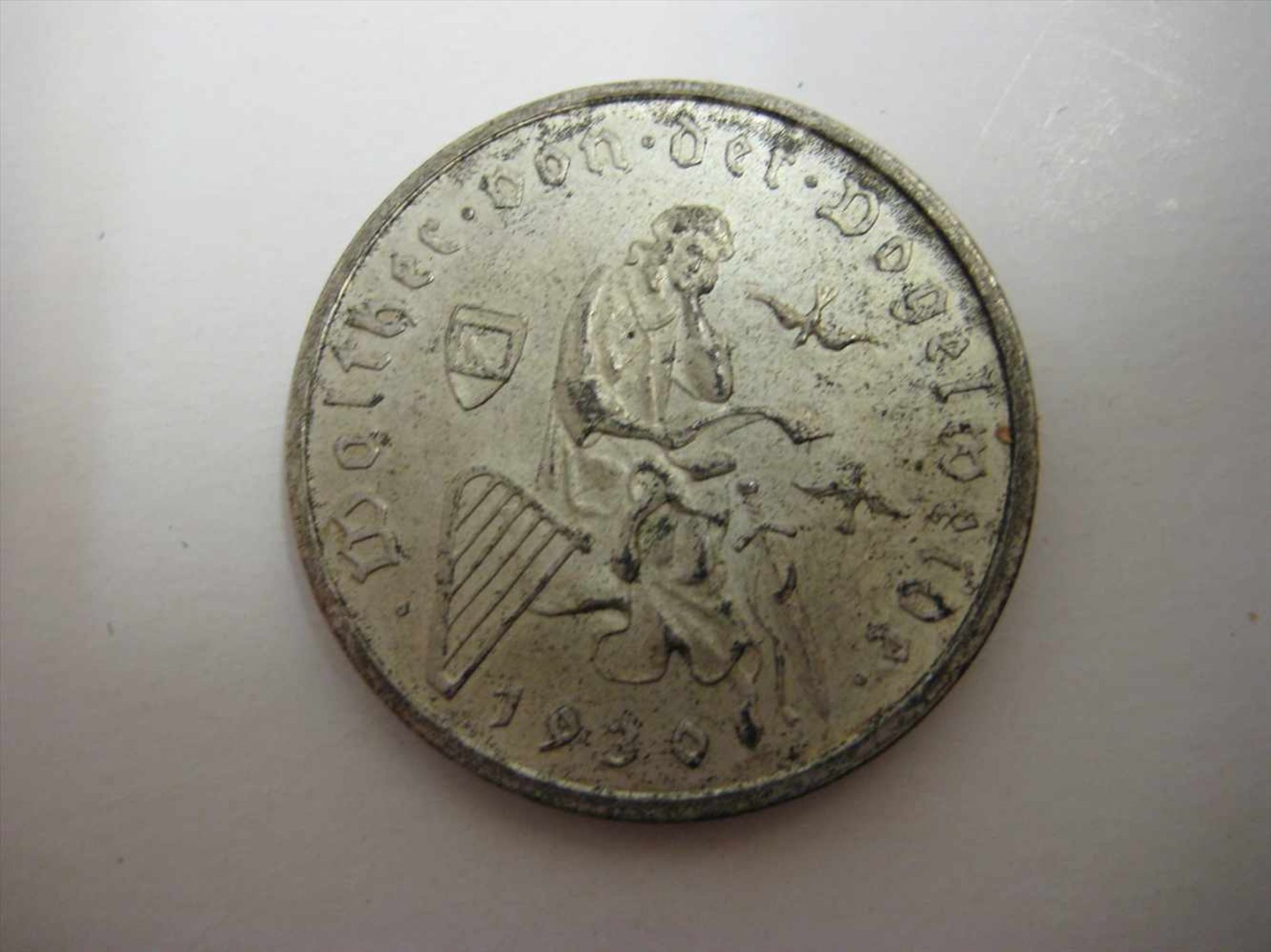 3 Reichsmark, Weimarer Republik, 1930, Walther von der Vogelweide zum 700. Todestag, Silber, d 2,9