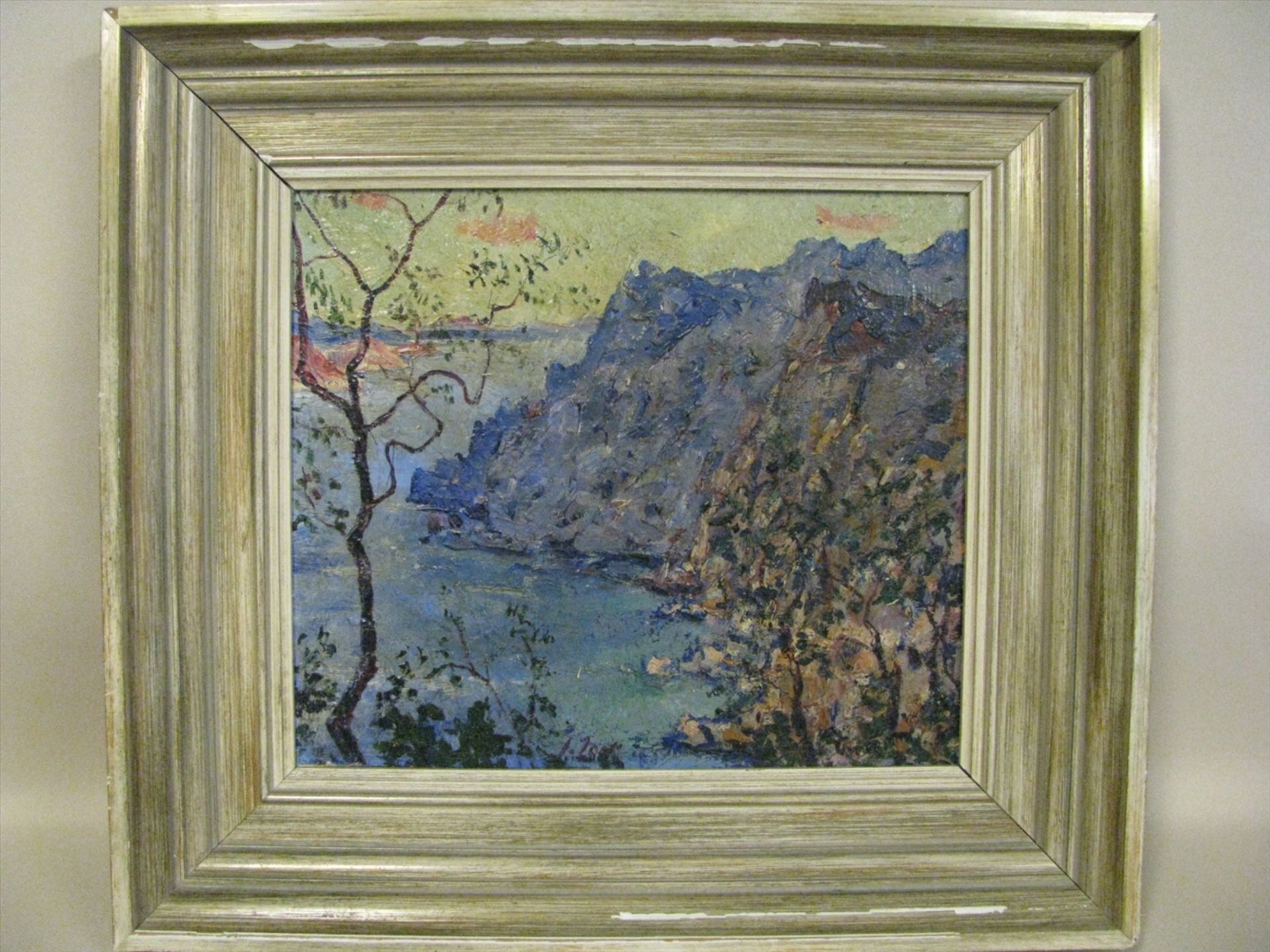 Zon, Jacques (Jacob Abraham), 1872 - 1932, Niederländischer Künstler, "Küstenansicht", mi.u.sign.,