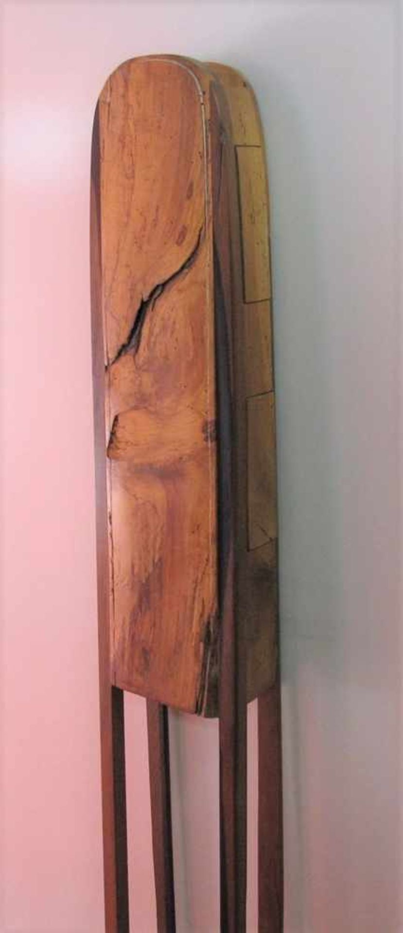 Wand-Objekt mit 2 Schubladen, Edelholz, 164 x 18 x 11 cm.- - -19.00 % buyer's premium on the - Image 2 of 3