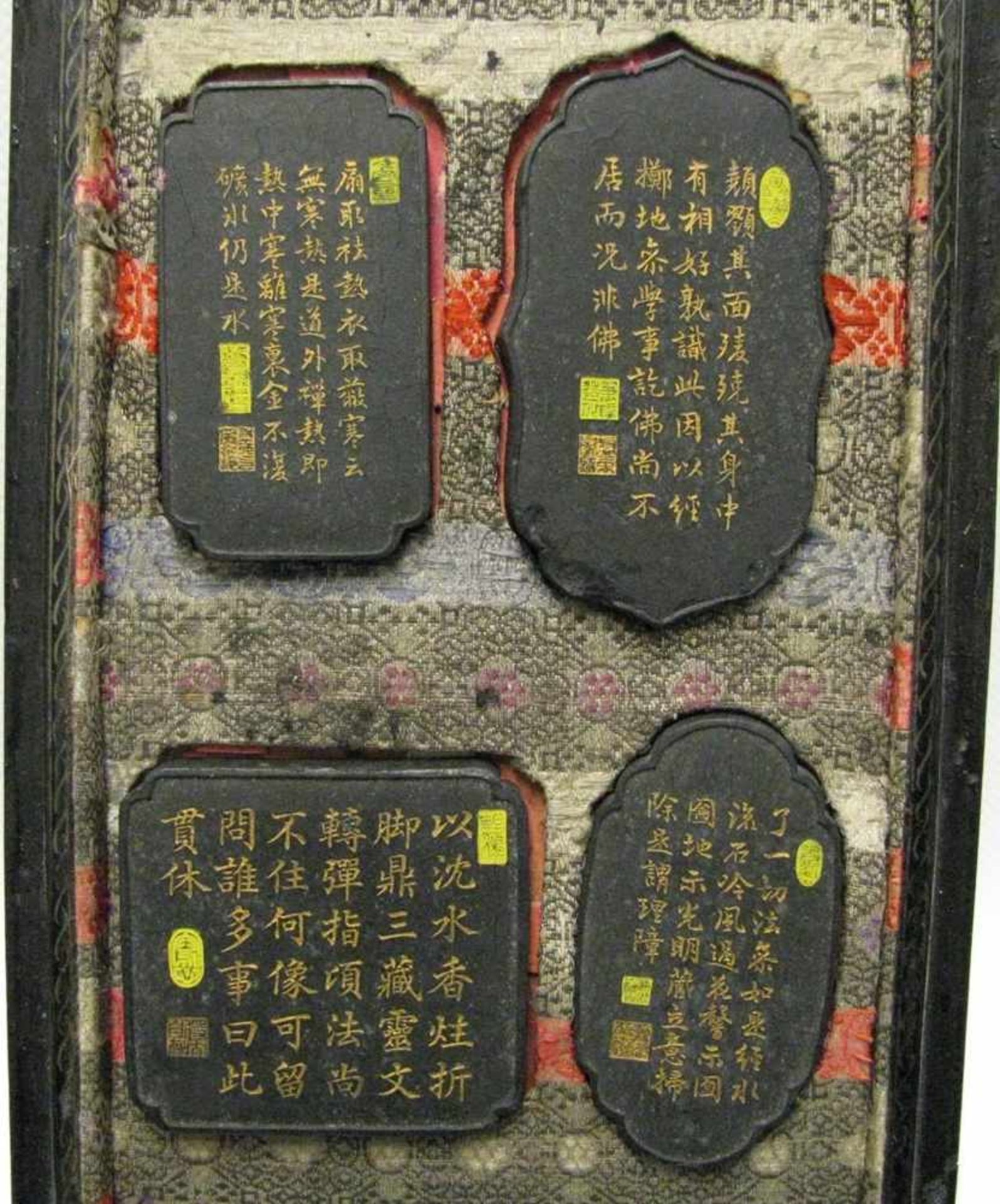 Siegeldose mit 4 Siegeln, China, antik, 24 x 16 cm, R.- - -19.00 % buyer's premium on the hammer - Bild 3 aus 3