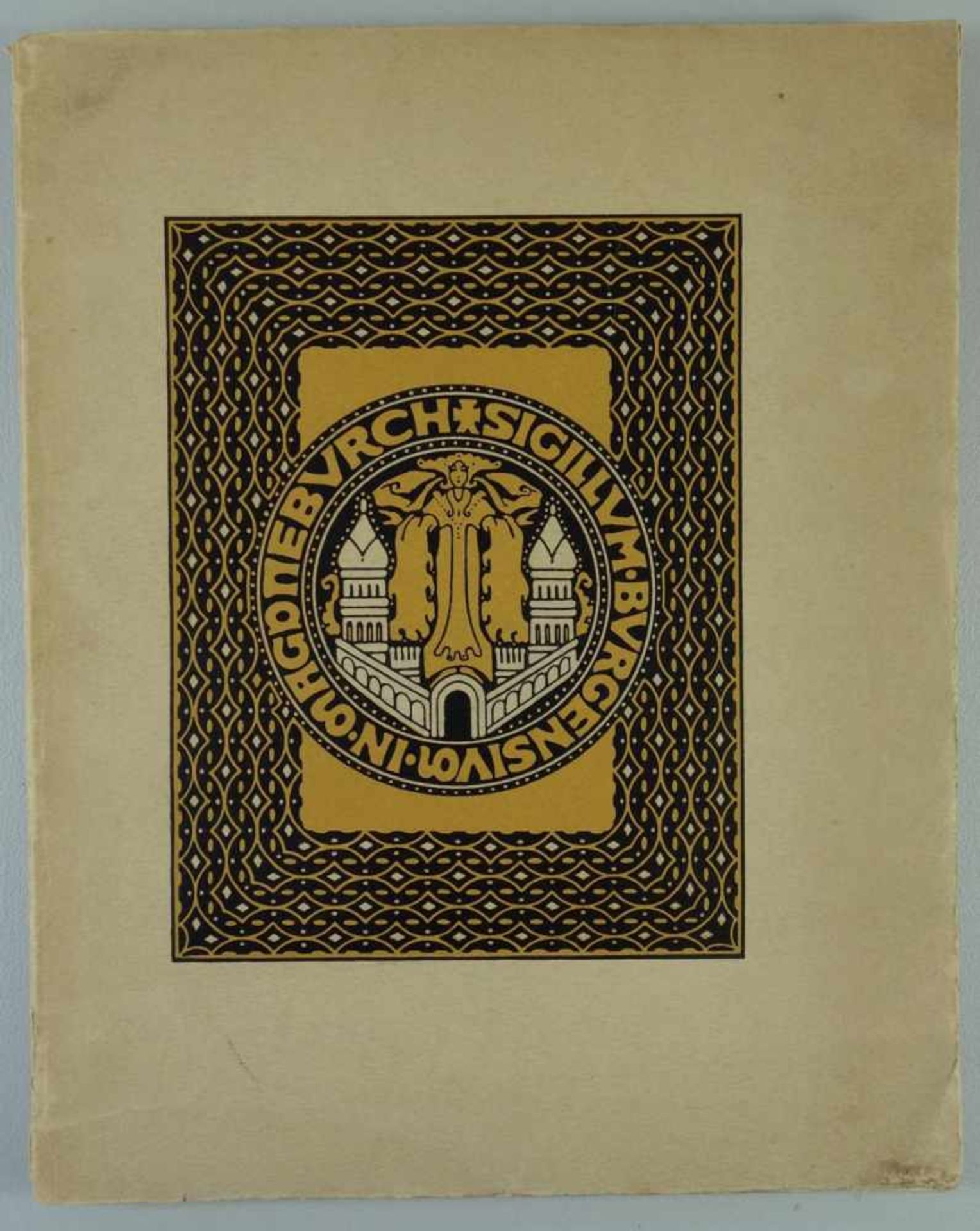 Zur Tagung des Vereins für Sozialpolitik in Magdeburg, 1907Hrg. vom Verkehrs-Verein, überreicht