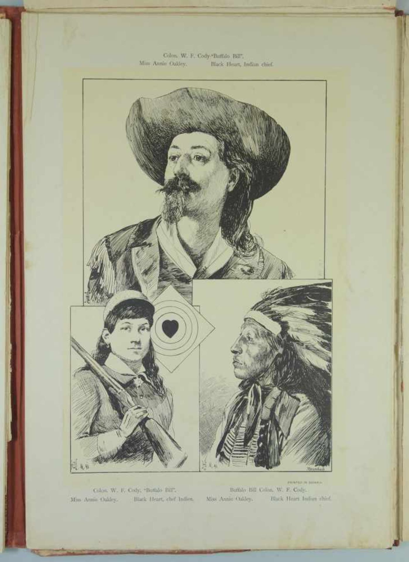 Buffalo Bill und sein wilder Westen, München 1891englische Ausgabe: Buffalo Bill's Wild West, - Bild 2 aus 2