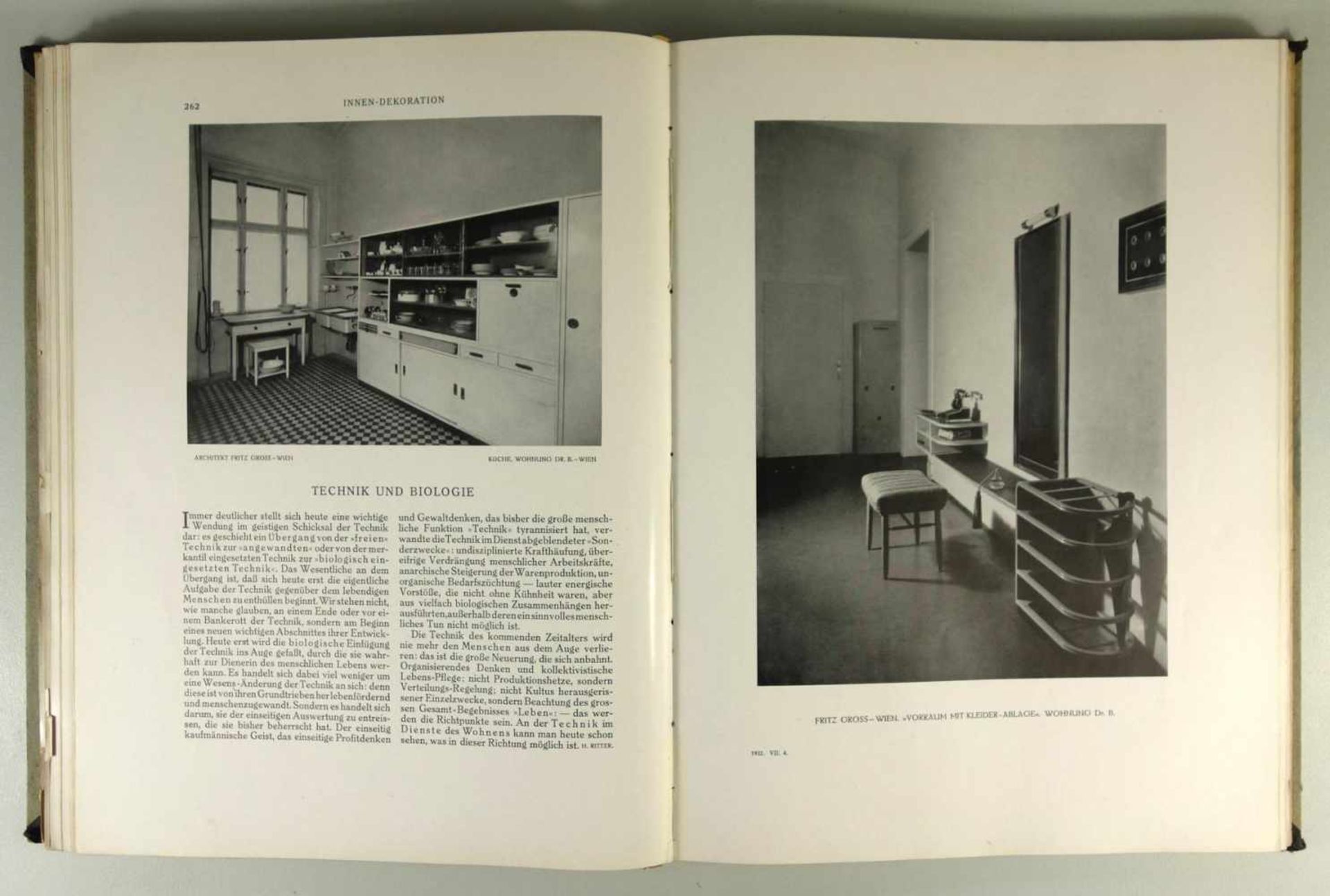 Innen-Dekoration, Jahrgang 1932, geb. und 2 Hefte 1921 und 1929Zeitschrift für neuzeitliche - Bild 3 aus 5