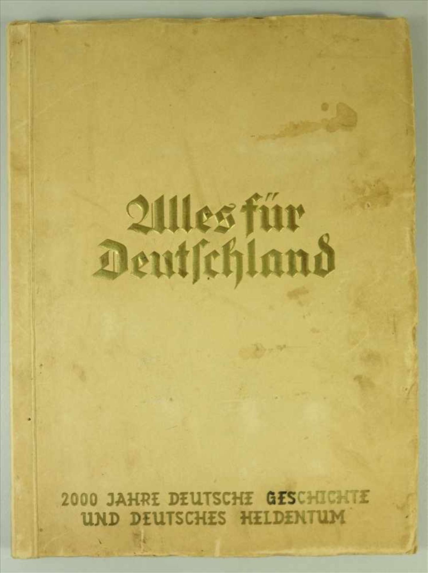 3 Zigarettenbilderalben; Alles für Deutschland, 2000 Jahre Deutsche Geschichte und Deutsches - Bild 2 aus 2