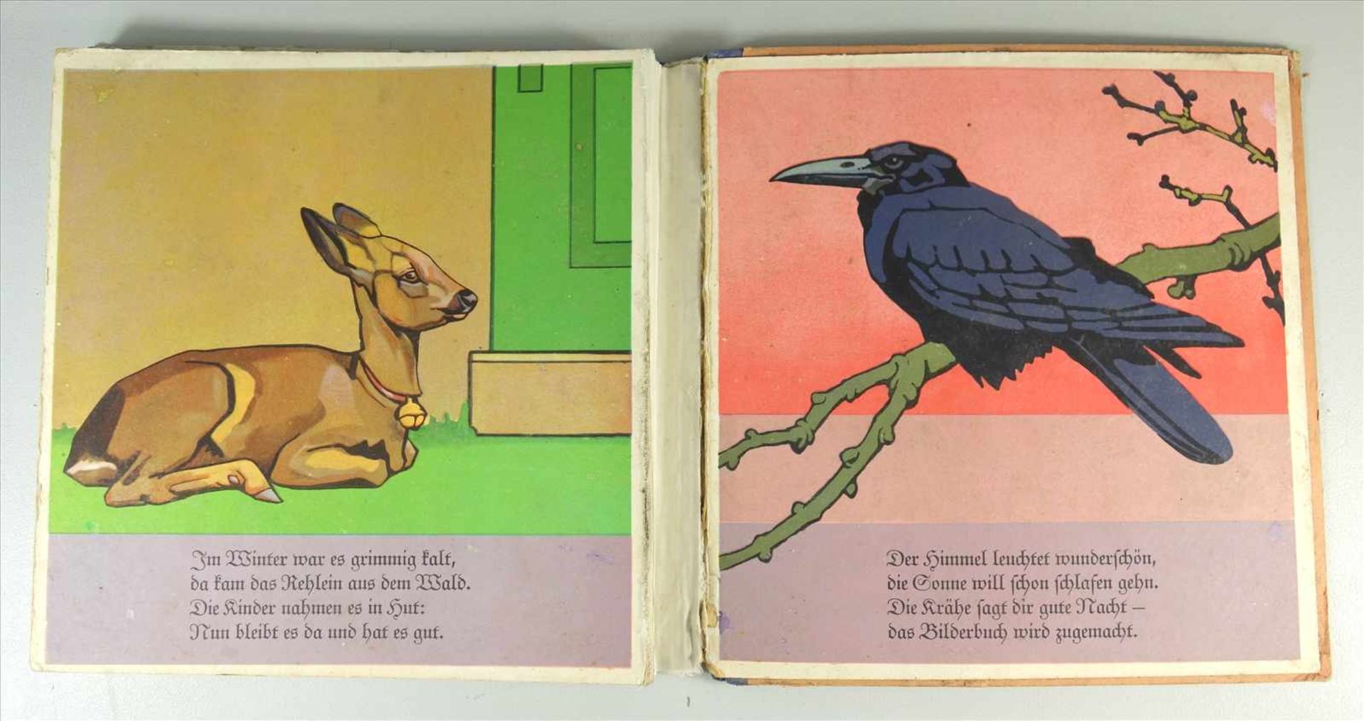 Die lieben Tiere, Verse von Herbert Kranz, Bilder von Eugen Osswald, Verlag: Scholz, Mainz, 1939, - Image 4 of 4