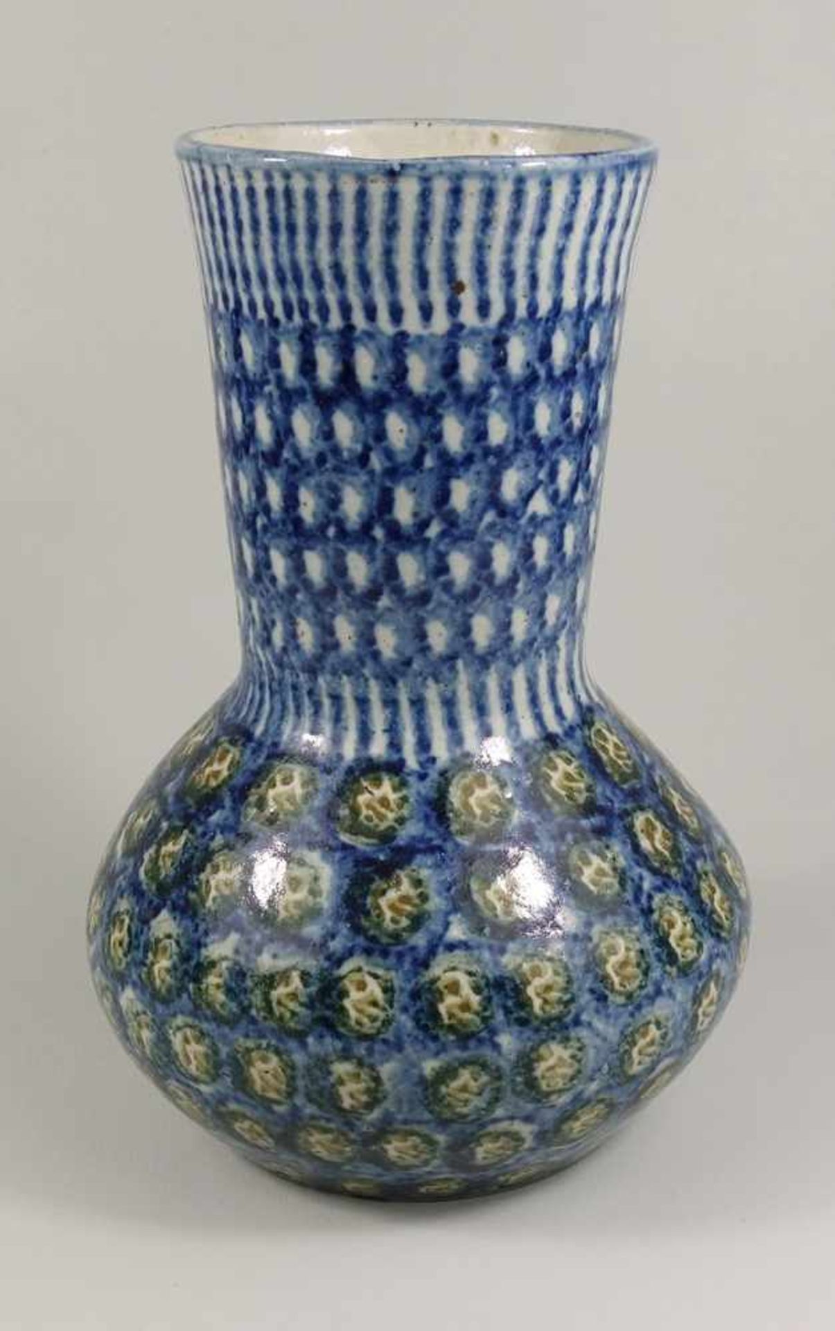 Vase, Braun- u.Kunsttöpferei Richard Richter, Hohenleipisch, 1892- 1935/36, Bunzlau, gebaucht, mit