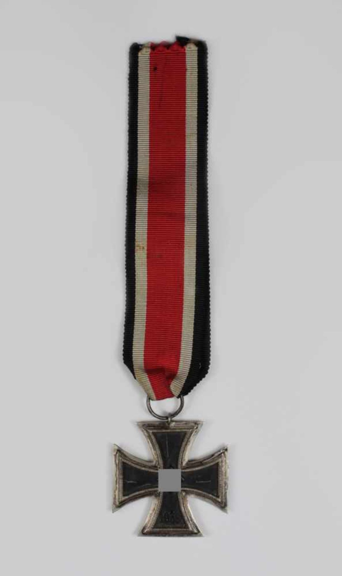 Eisernes Kreuz, WK 2, 1939, 2. Klasse mit Band, geschwärzter Eisenkern. - Bild 2 aus 2