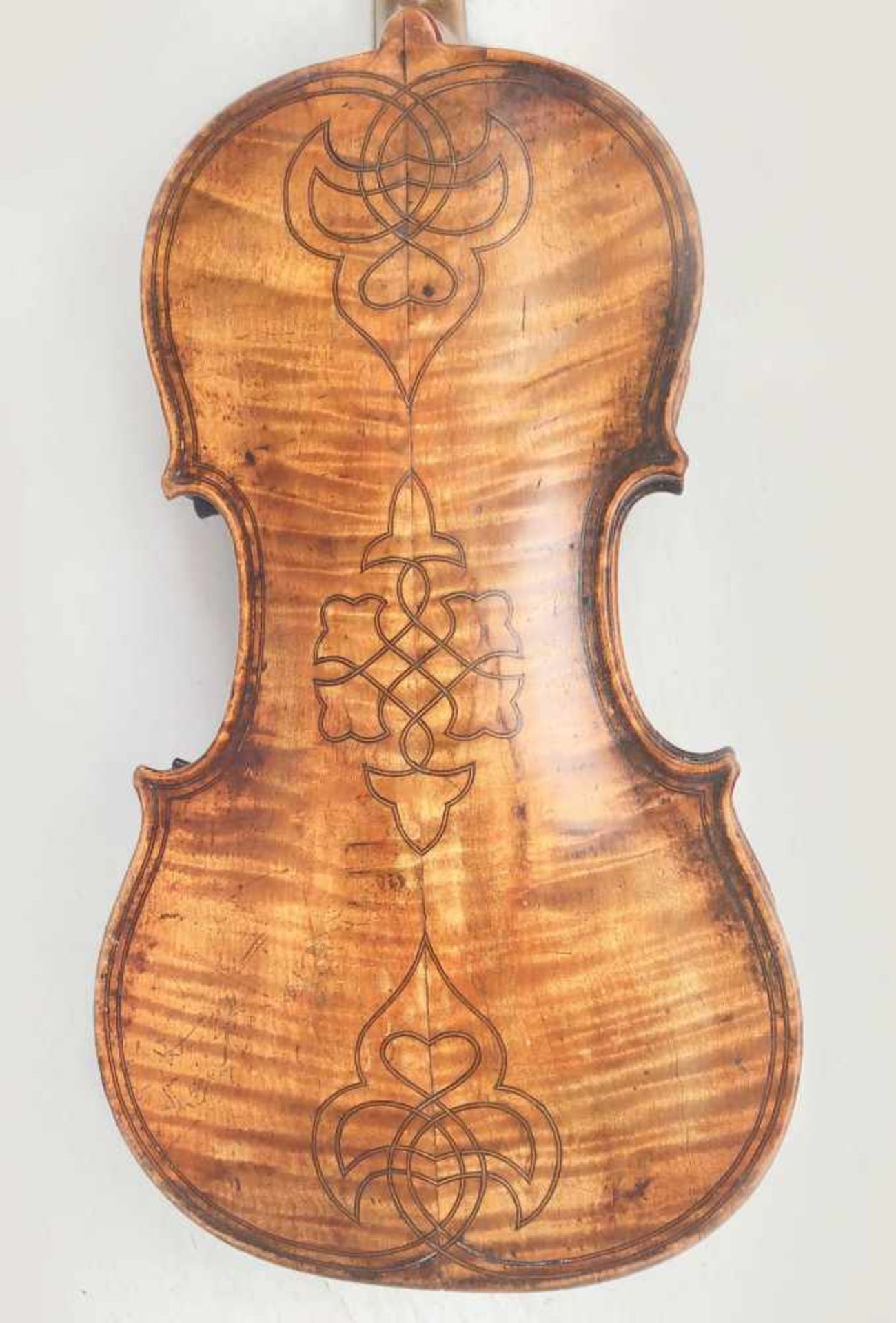 3/4 Violine, Frankreich, Paris, Anf. 19. Jh., Vuilaume Werkstatt, Maggini Model, - Bild 3 aus 3