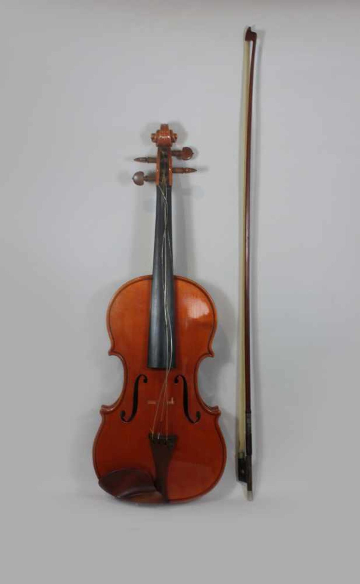 Geige, Modell Joseph Guarnori - del Jesu, Geigenbauer: Alfred Dreter, Urkunde von 6.2.36.