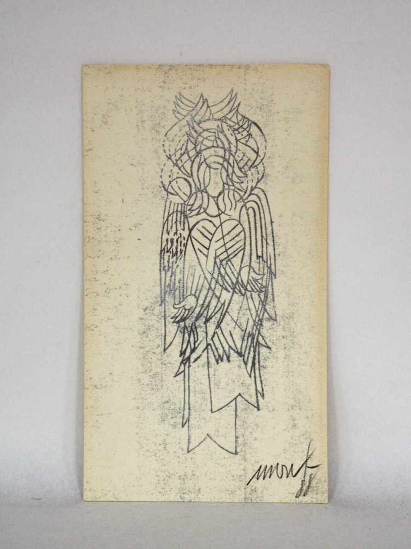 MACK, Heinz*1931SeraphinSiebdruck, signiert und datiert (19)88 unten rechts, 31 x 17 cm ( - Bild 2 aus 3